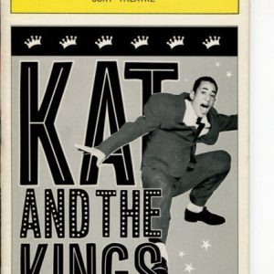 Jody Abrahams Loukmaan Adams Kat And The Kings 1999 Opening Night Playbill