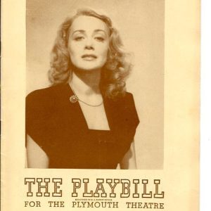 June Havoc Edmund Lowe Doris Dalton Una O'Connor The Ryan Girl 1945 Playbill