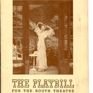 Elisabeth Bergner Victor Jory Irene Worth The Two Mrs. Carrolls 1943 Playbill