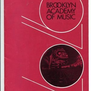 Maurice Bejart Pierre Dobrievich Ballet Of The 20th Century 1970-71 Playbill