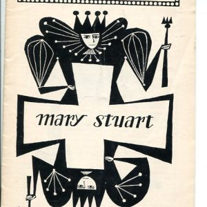 Eva Le Gallienne Irene Worth Max Adrian Mary Stuart Phoenix Theatre Playbill