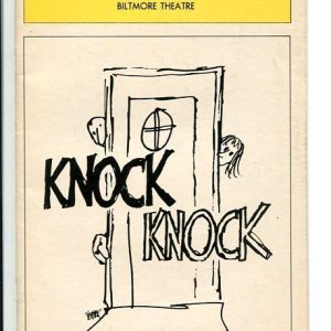 Neil Flanagan Leonard Frey Daniel Seltzer Jules Feiffer Knock Knock Playbill