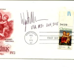 Wyatt Allen US Olympic Gold & Bronze Medal Eights Rowing Signed Autograph FDC
