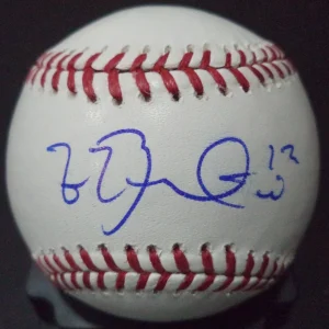 ZACH BORENSTEIN ANGELS/DIAMONDBACKS SIGNED AUTOGRAPHED ROMLB BASEBALL W/COA