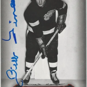 Bill Dineen Signed 2006-07 Parkhurst Card #152 Detroit Red Wings