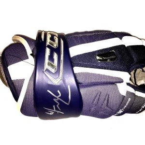 TYLER SEGUIN SIGNED GAME USED GLOVE PLYMOUTH WHALERS JSA COA LOA DALLAS STARS