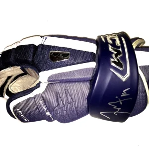 TYLER SEGUIN SIGNED GAME USED GLOVE PLYMOUTH WHALERS JSA COA LOA DALLAS STARS