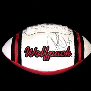 STEPHEN TULLOCH SIGNED NORTH CAROLINA NC STATE WOLFPACK FOOTBALL