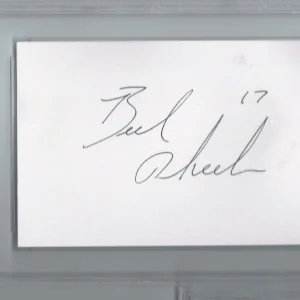 BLAKE WHEELER SIGNED WINNIPEG JETS FULL AUTO INDEX CARD PSA/DNA AUTHENTICATED