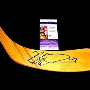 Max Jones Signed Anaheim Ducks Full Size Stick JSA COA