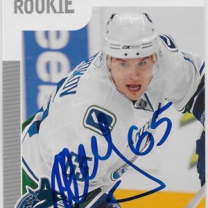 Sergei Shirokov Signed 2009-10 Upper Deck Victory Rookie Card #337