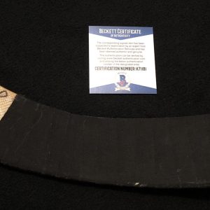 Zarley Zalapski Signed Calgary Flames Game Used Stick Flyers Beckett COA