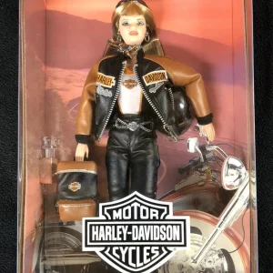Harley-Davidson Barbie Limited Edition By Mattel 1999 Multi-Colored Hair.