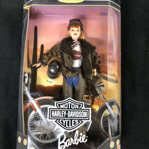 Harley-Davidson Barbie Limited Edition By Mattel 1998 Red Head
