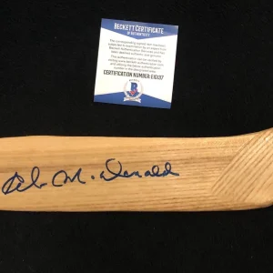 Ab McDonald Signed Chicago Blackhawks Northland Stick Beckett COA Canadiens