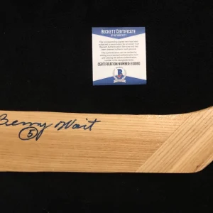 Benny Woit Signed Detroit Red Wings Northland Stick Beckett COA