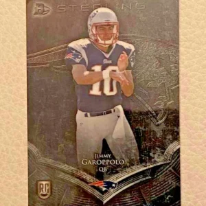 JIMMY GAROPPOLO PATRIOTS ROOKIE QB  #38 BOWMAN STERLING