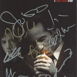 "The Many Saints of Newark" Cast SIGNED 8x12 Photo -Michael Gandolfini +8 C ACOA