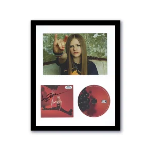 Avril Lavigne "Love Sux" AUTOGRAPH Signed Custom Framed 11x14 CD Display G ACOA