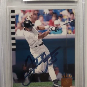 1993 UD SP FRANK THOMAS WHITE SOX #260 AUTHENTIC AUTO CERTIFIED BECKETT CARD