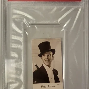 1935 C & T BRIDGEWATER FRED ASTAIRE FILM STARS #15 PSA 9