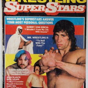 VINTAGE WRESTLING SUPERSTARS KERRY VON ERICH COVER FALL 1984 RARE