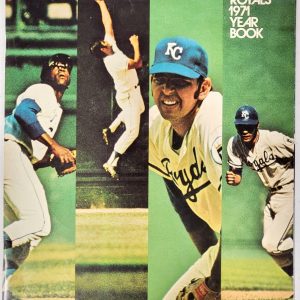VINTAGE 1971 KANSAS CITY ROYALS BASEBALL YEARBOOK