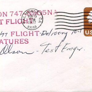 Larry C. Olsen McDonnell Douglas Nuclear Battery Engineer Inventor Signed Autogr