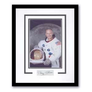 Buzz Aldrin 'Apollo 11' AUTOGRAPH Signed Astronaut Framed 11x14 Display B ACOA