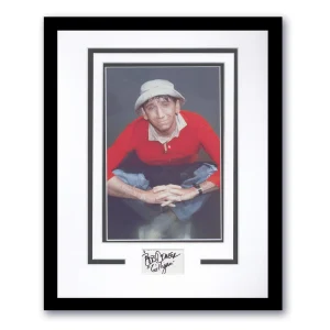 Bob Denver "Gilligan's Island" AUTOGRAPH Signed Custom Framed 11x14 Display ACOA