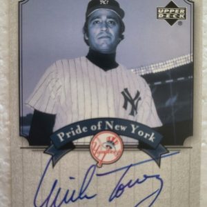 2003 UPPER DECK YANKEES SIGNATURE SERIES PRIDE OF NEW YORK MIKE TORREZ CARD
