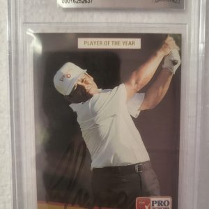 1991 PRO SET LEE TREVINO PGA GOLF LEGEND AUTO AUTOGRAPH SIGNED CARD #285 BECKETT