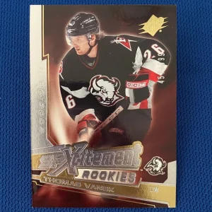 2005-06 2005 SPX XCITEMENT ROOKIES RC THOMAS VANEK CARD /999 #XR-TV