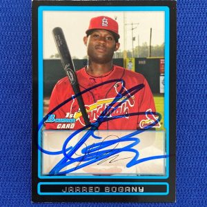 2009 BOWMAN JARRED BOGANY ST LOUIS CARDINALS SIGNED AUTOGRAPHED CARD #BP66 W/COA