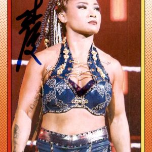 Xia Li Signed 2021 Topps WWE NXT Card #97