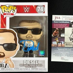 Diesel (Kevin Nash) Signed WWE Funko Pop Figure #74 WCW TNA NWO WWF JSA COA