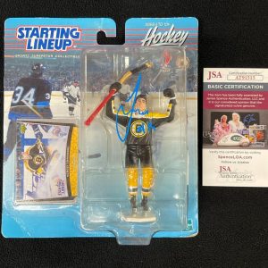 Sergei Samsonov Signed Boston Bruins Starting Lineup Figure JSA COA