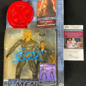 Tyler Mane Signed & Inscribed X-Men Movie Sabretooth Action Figure JSA COA