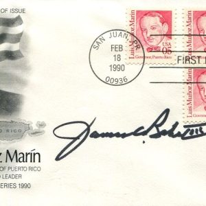James Baker WH Chief of Staff Secretary of State Treasury Signed Autograph FDC