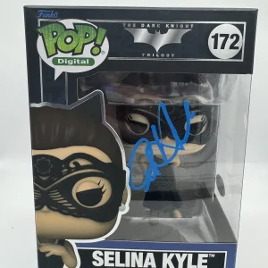 Anne Hathaway "The Dark Knight Rises" SIGNED 'Selina Kyle' 172 Funko Pop ACOA