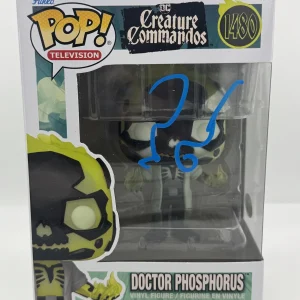Alan Tudyk "Creature Commandos" SIGNED 'Doctor Phosphorus' 1480 Funko Pop ACOA
