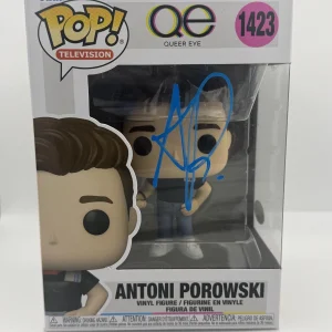 Antoni Porowski "Queer Eye" AUTOGRAPH Signed 1423 Vinyl Figure Funko Pop ACOA