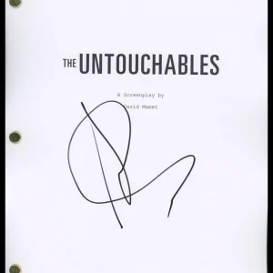 Andy Garcia "The Untouchables" AUTOGRAPH Signed Complete Script Screenplay ACOA