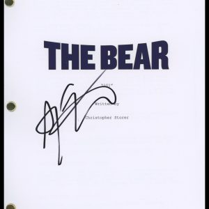 Abby Elliott "The Bear" AUTOGRAPH Signed 'Sugar' Full Pilot Episode Script ACOA