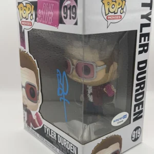 Brad Pitt "Fight Club" AUTOGRAPH Signed 'Tyler Durden' 919 Funko Pop Figure ACOA