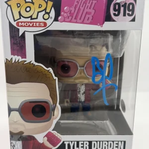 Brad Pitt "Fight Club" AUTOGRAPH Signed 'Tyler Durden' 919 Funko Pop B ACOA