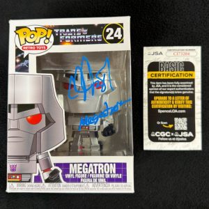 Calvin Johnson Detroit Lions Signed Megatron Funko Pop Figure #24 JSA COA