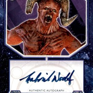 Doctor Who 2015 Gabriel Woolf As Voice Of The Beast Autograph Auto Card 18/25