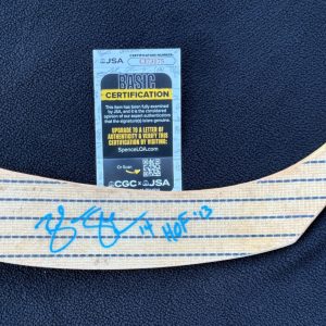 Brendan Shanahan Signed & Inscribed Detroit Red Wings Sunoco Stick JSA COA