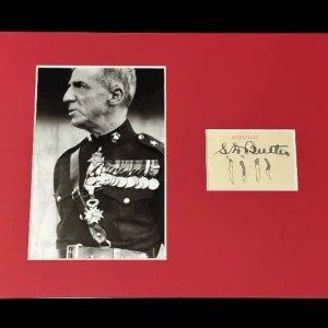 General Smedley Butler USMC Marine 2x Medal Of Honor Signed Autograph Photo JSA